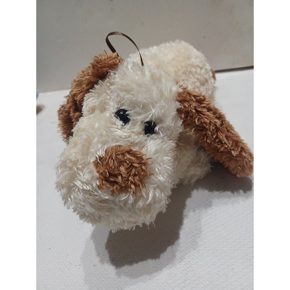 Tesco Cream & Brown Floppy Dog  Floppy Stuffed Animal Plush Toy United Kingdom - Picture 7 of 7